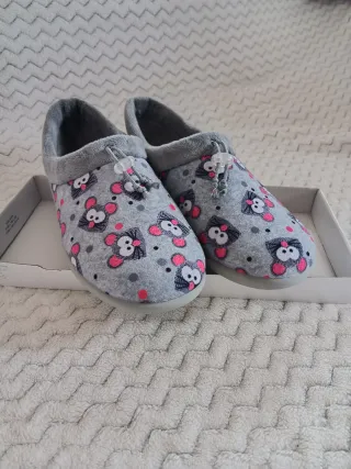 PISAMONAS Zapatillas Casa Talla 36 Ratones