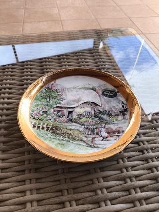 Plato Decorativo Porcelana Portugal