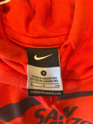 San Lorenzo Nike Hoodie Rojo