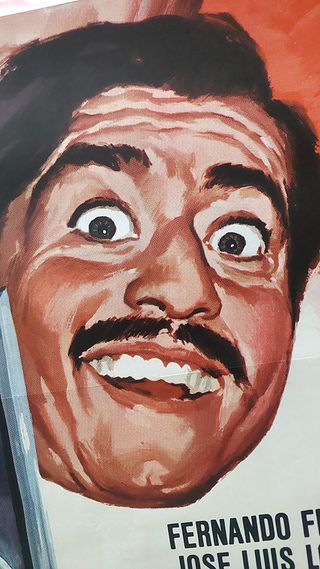 Lote 4 posters originales cine años 60