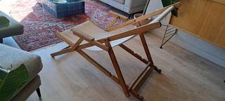 Hamaca de madera estilo menorquín