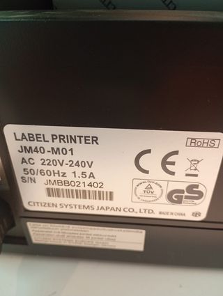 Citizen CL-S621 - Impresora de etiquetas