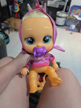 Bebé Llorón Rosa Unicornio