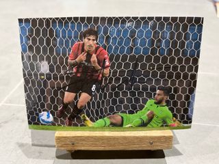 Cartolina autografata Sandro Tonali AC Milan