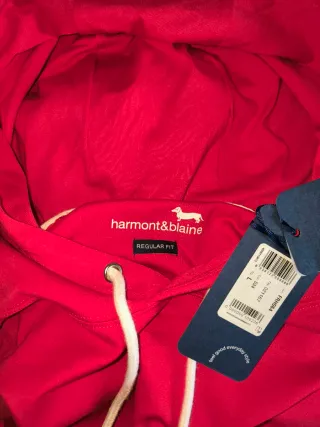 Sudadera Harmont & Blaine Roja con Capucha