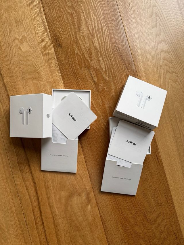 PACK 2 pares de Airpods 2 con estuche de carga