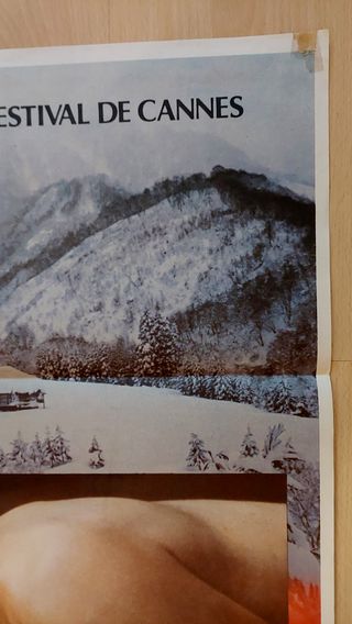 Cartel La Balada de Narayama 1983 Cannes