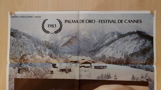 Cartel La Balada de Narayama 1983 Cannes