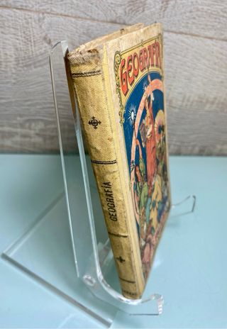 Libro escolar antiguo “Geografia para niños” 1922
