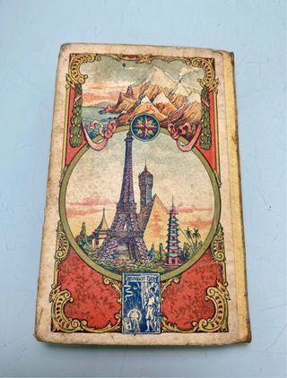 Libro escolar antiguo “Geografia para niños” 1922