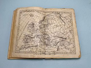 Libro escolar antiguo “Geografia para niños” 1922