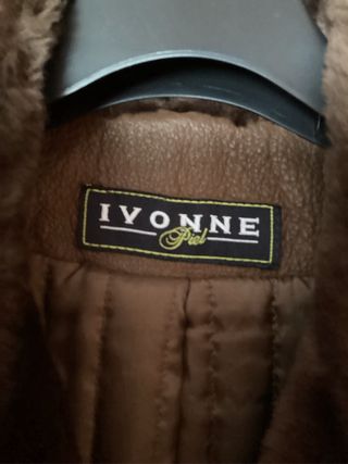 Chaquetón Piel Marrón IVONNE