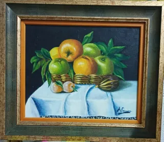 Cuadro pintura naturaleza muerta