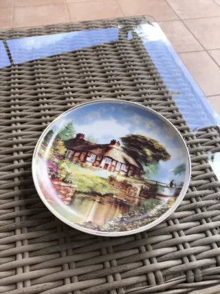 Plato Decorativo Porcelana Portugal