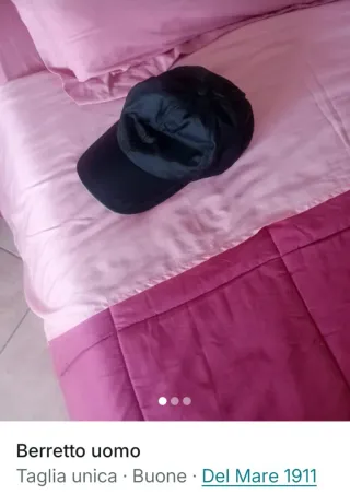 Berretto uomo Del Mare 1911 nero