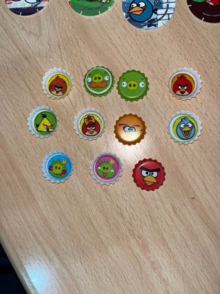 Tazos y Chapas Angry Birds