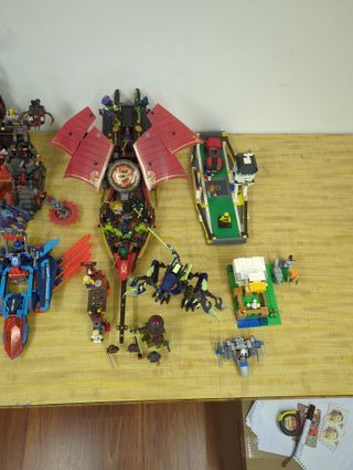 Lote LEGO Ninjago, Nexo Knights, City, Minecraft