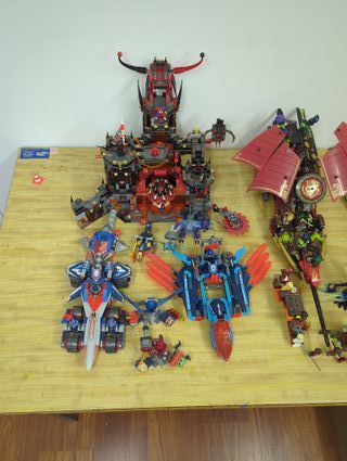 Lote LEGO Ninjago, Nexo Knights, City, Minecraft