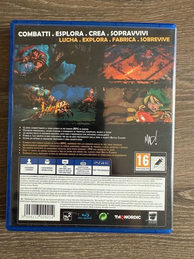 Battle Chasers: Nightwar PS4 RPG