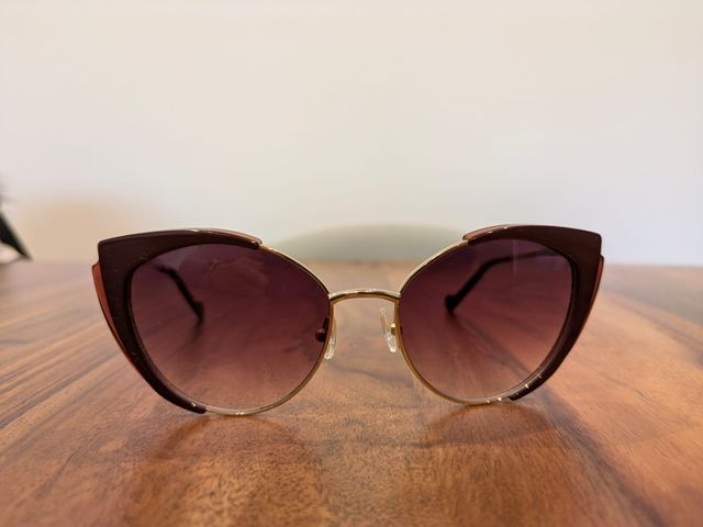 Óculos de Sol Liu Jo Bordeaux e Dourados