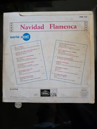 Disco Vinilo Navidad Flamenca