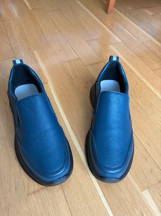 Zapatos de Invierno Mujer Azul. NUEVO.