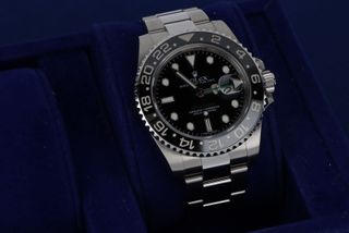 Rolex GMT Master II 116710LN Negro/Plata