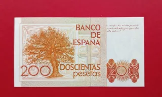 Sin serie EBC+ 200 Pesetas 1980 Clarín 