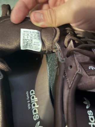 Zapatillas Adidas x Sport & Rich Marrones