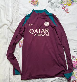 Sudadera PSG Nike Morado/Verde Talla M