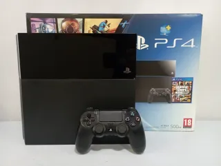 Consola Sony PS4 con caja