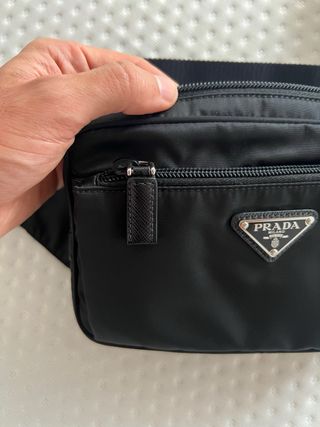 Marsupio nero originale Prada