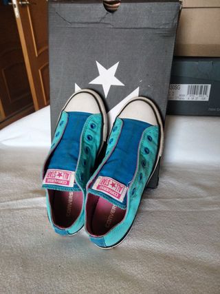 Zapatillas Converse All Star Azul/Turquesa