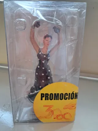 Figura Bailarina Flamenca Cerámica