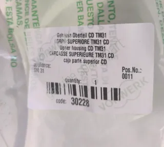 GUSCIO ORIGINALE THERMOMIX TM31 VORWERK BIMBY