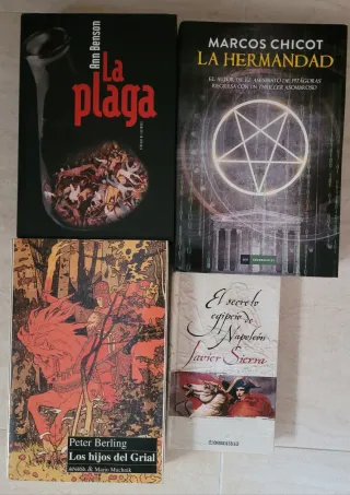 Lote novelas contemporáneas de misterio