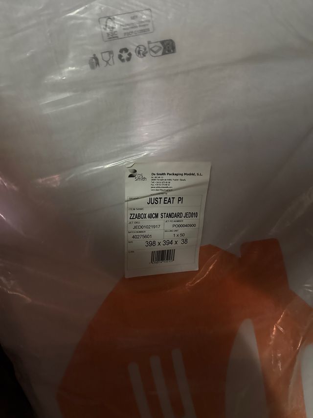 Cajas de pizza grandes