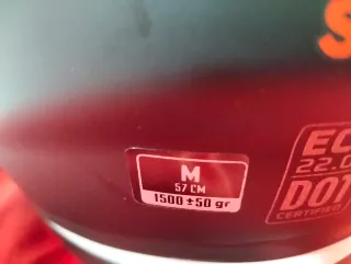 Casco Moto Integral Negro Mate , nuevo sin husar 