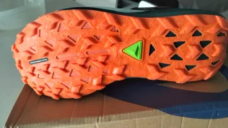 Zapatillas ASICS Trail Running Naranja y Verde