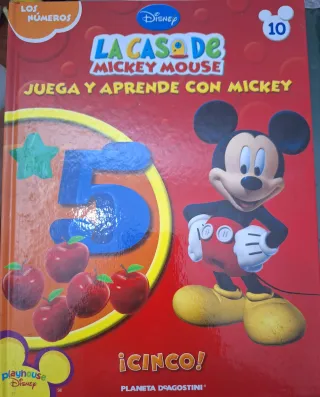 Libro la casa de Mickey mouse