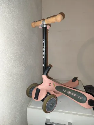 Patín Globber Rosa 3 Ruedas