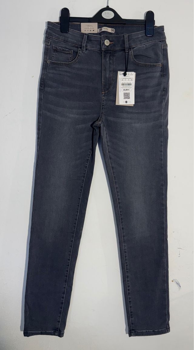 Sfera Jeans Gris Talla M/38 y S/36