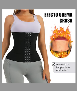 Faja Lumbar Mujer Talla M/L/XL Negra