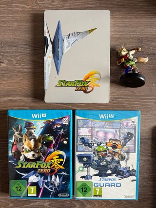 Star Fox Zero First Print Edition Wii U