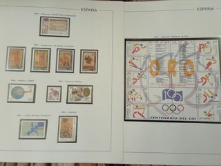 Sellos de España años 1994 y 1995 Completos.