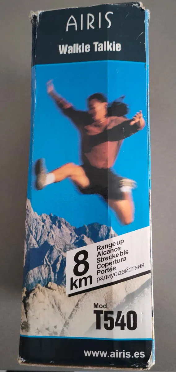 Walkie Talkie AIRIS T540 8km 2CH