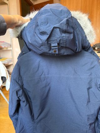 Abrigo Columbia Azul Talla L
