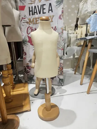 Bustos infantiles de 1 y de 2 años