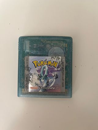 Pokémon Cristal Game Boy Color Edición Cristal
