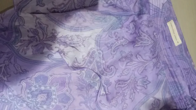 Falda Purificación García Morado Blanco